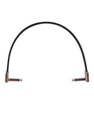 Ernie Ball Cable Flat Ribbon 6227 Negro 0.3048 Mts. Angulado/Angulado
