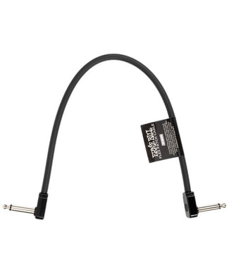 Ernie Ball Cable Flex Patch 6440 Negro 0.3048 Mts. Angulado/Angulado, 1 Pza