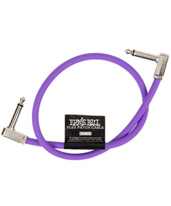 Ernie Ball Cable Flex Patch 6449 Morado 0.4572 Mts. Angulado/Angulado, 1 Pza