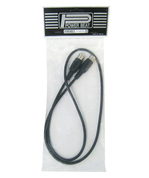 Cable MIDI CPK C10/1M de 1 Metro - Negro