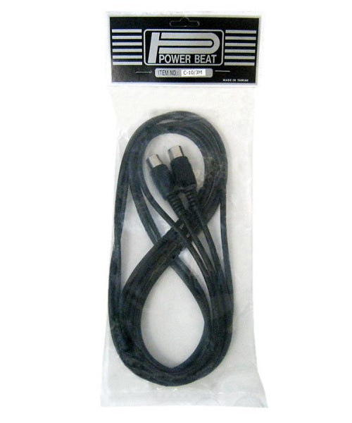 Cable MIDI CPK C10/3M de 3.0 - Negro