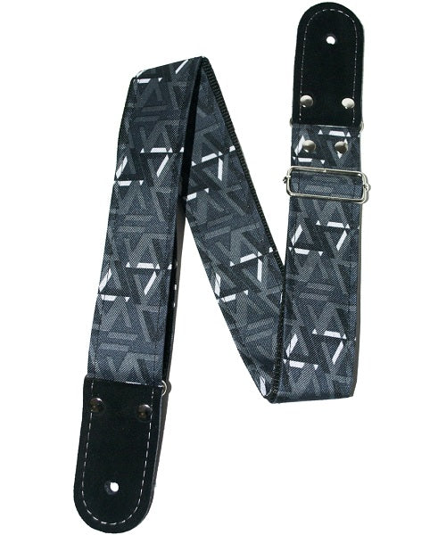 Kidam Tahalí para Guitarra Eléctrica K4025GR, Mezclilla Gris/Negro