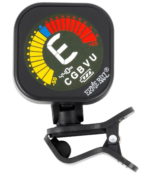 Afinador Cromático Ernie Ball ProTune 9627 USB-C de Clip Negro