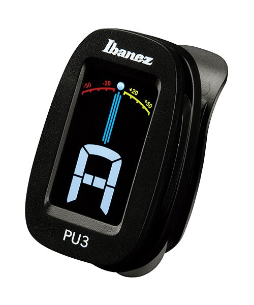 Afinador Cromático PU3-BK Negro de Clip