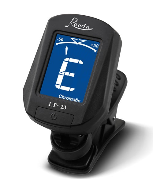 Afinador Cromático Rowin LT23 de Clip Negro