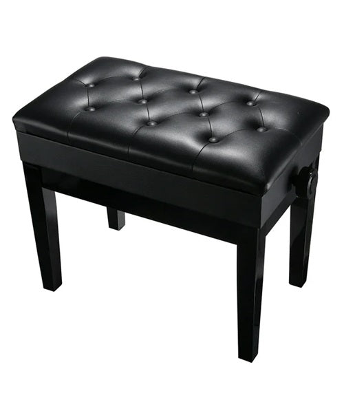 Banca Sandner SPB-22B para Piano Ajustable - Negro