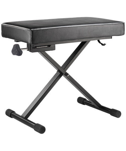 Banca Ajustable Hercules KB200B para Piano/Teclado - Negro