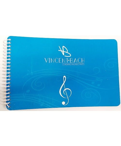 Cuaderno Musical Bach 16-CV Pautado Infantil Mixto – 48 Hojas