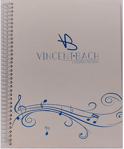 Bach Cuaderno 10-CV Pautado Profesional, 48 Hojas