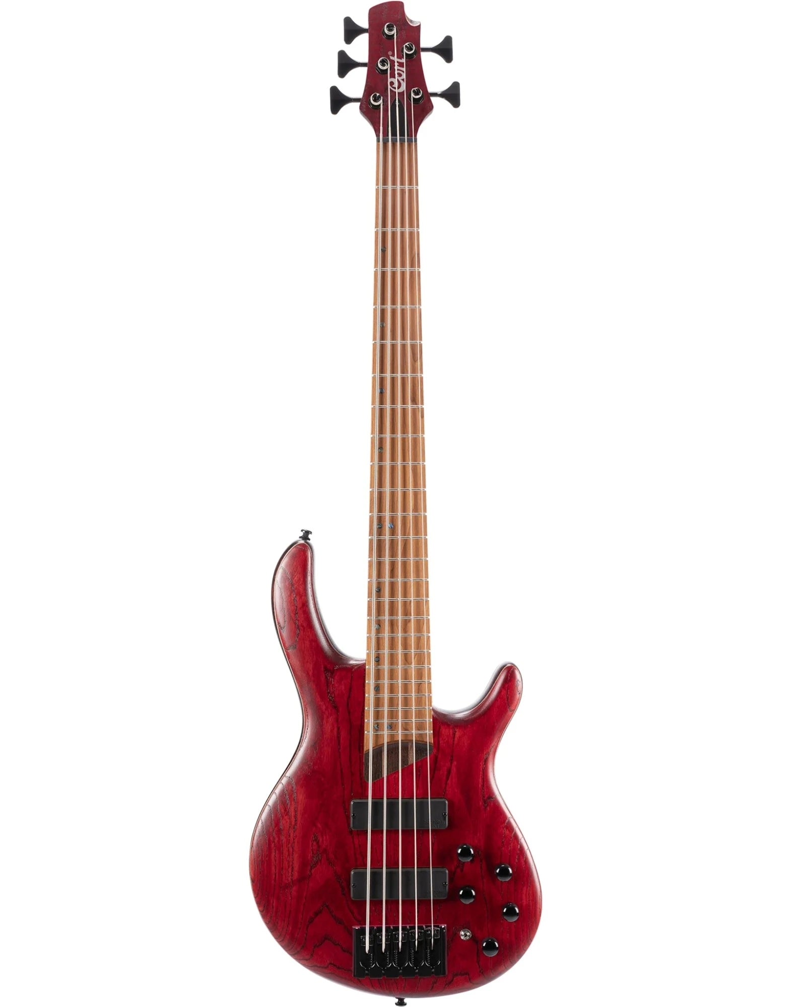 Bajo Eléctrico Cort Artisan B5 Element OPBR 5 Cuerdas Vino Mate