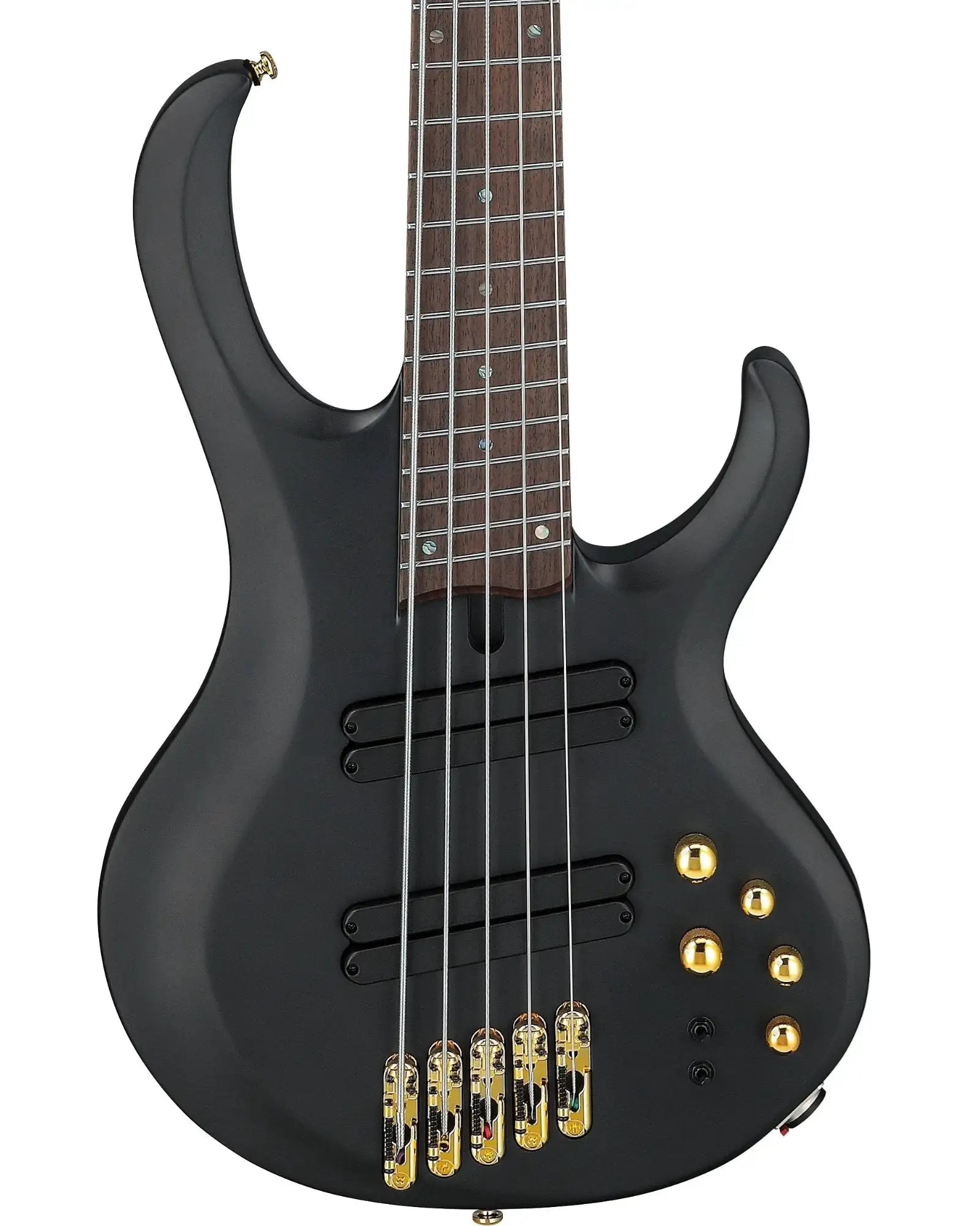 Bajo Eléctrico Ibanez BTB Bass Workshop BTB605LM-BKF Negro Mate de 5 Cuerdas
