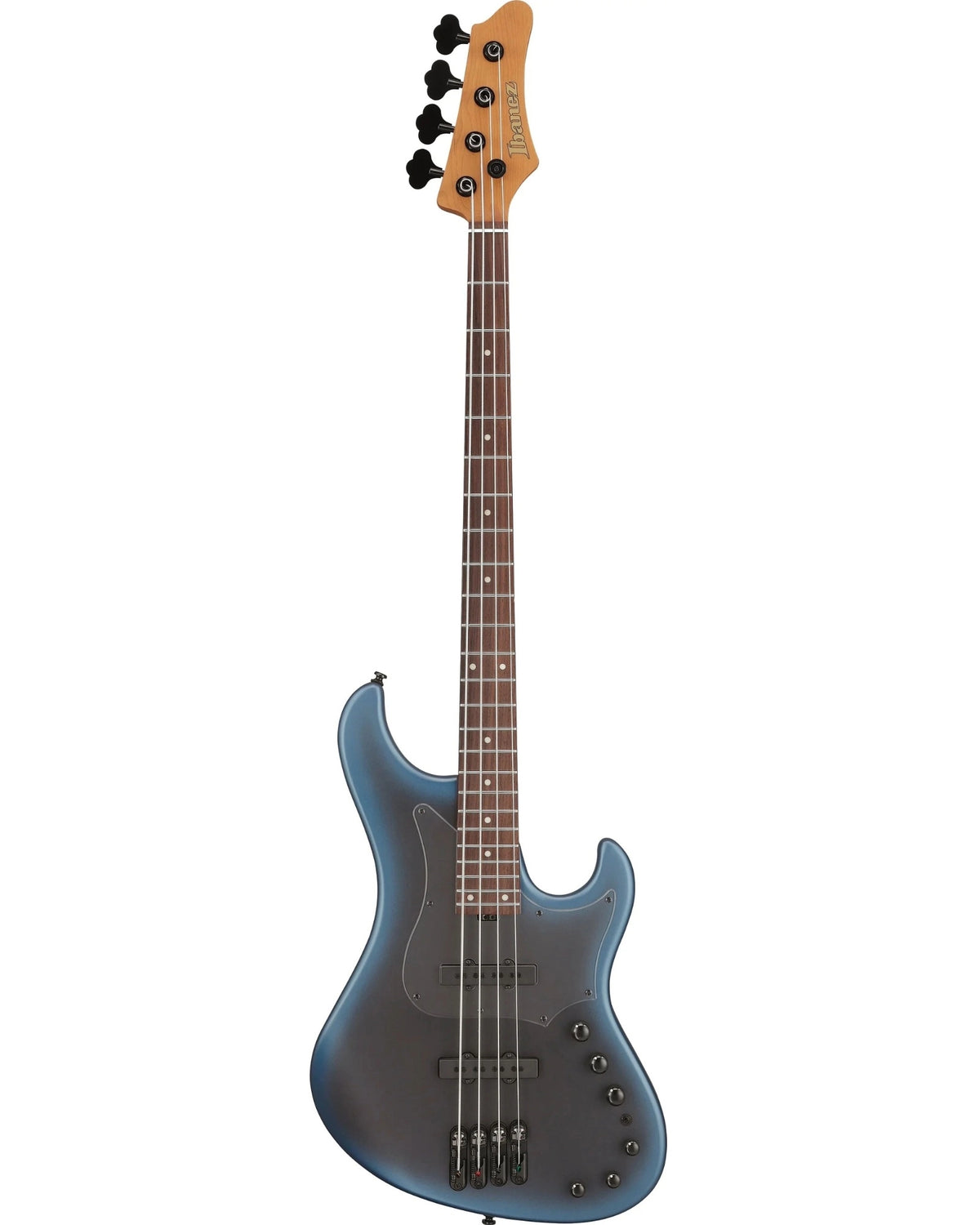 Bajo Eléctrico Ibanez MDM1000-MAM Mode Negro/Sombreado Azul Mate con Funda