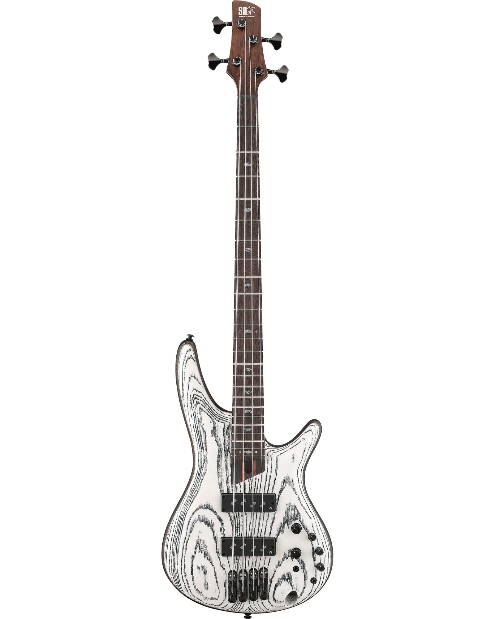 Bajo Eléctrico Ibanez SR Premium SR1320SB-IVF Entintado Blanco Mate con Funda