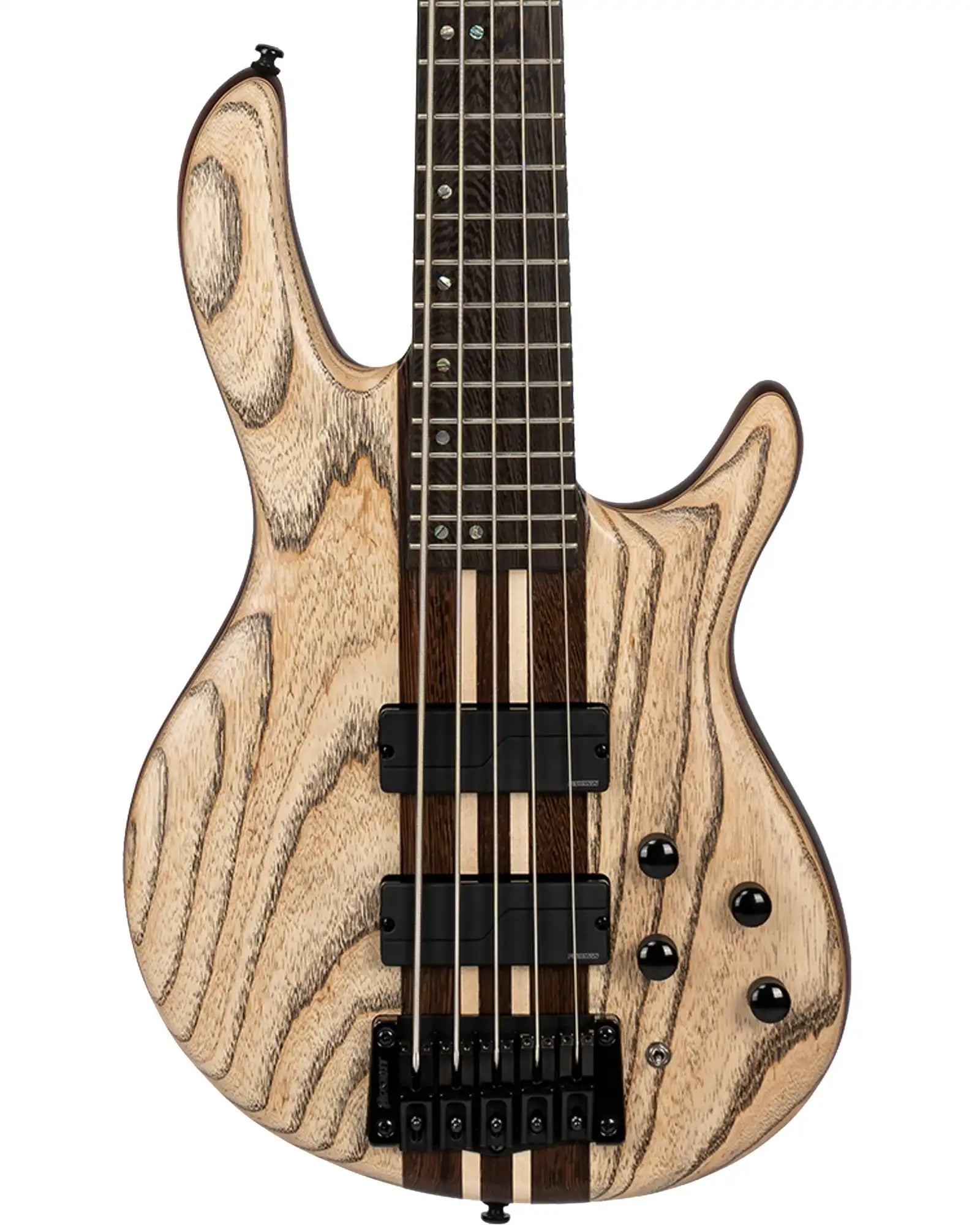 Bajo Eléctrico Cort Artisan A5 ULTRA ASH ENB 5 Cuerdas Roble Mate con Estuche