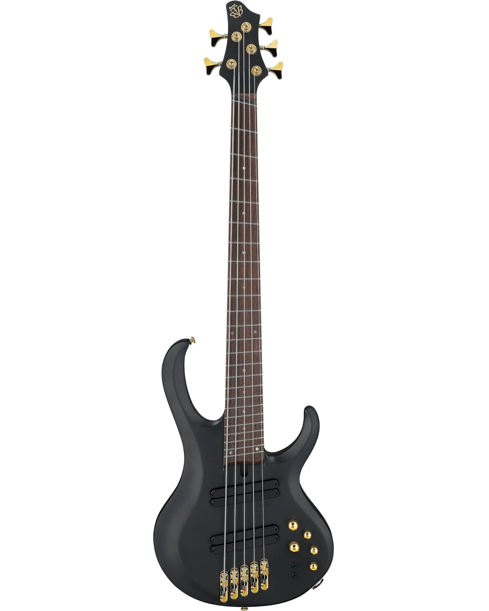 Bajo Eléctrico Ibanez BTB Bass Workshop BTB605LM-BKF Negro Mate de 5 Cuerdas