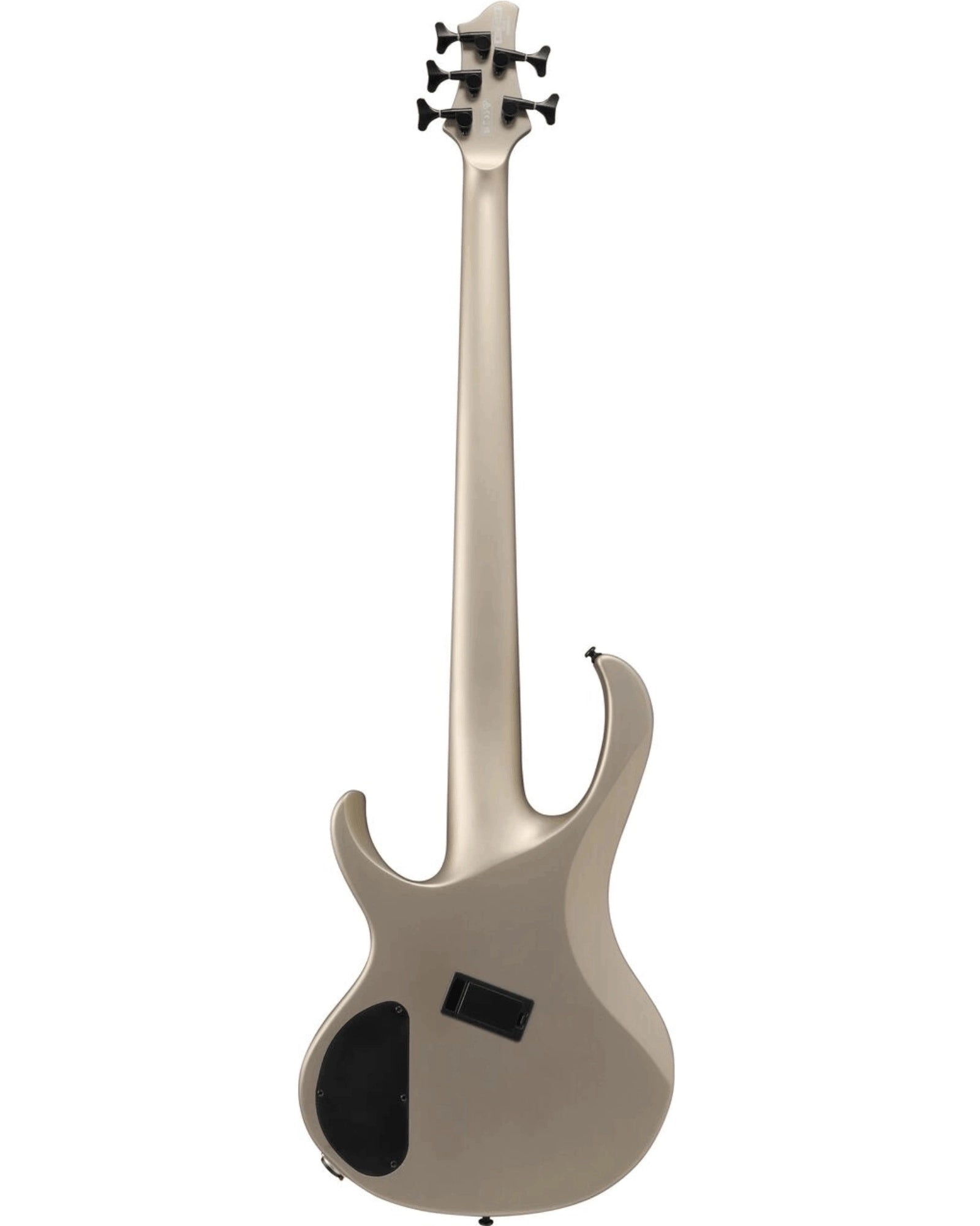 Bajo Eléctrico Ibanez BTB Bass Workshop BTB605MS-SOM Negro/Sombreado Plateado Mate con Estuche de 5 Cuerdas