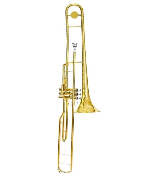 Trombón de Émbolos Blessing 6420C-V1 en Do-Laqueado con Estuche