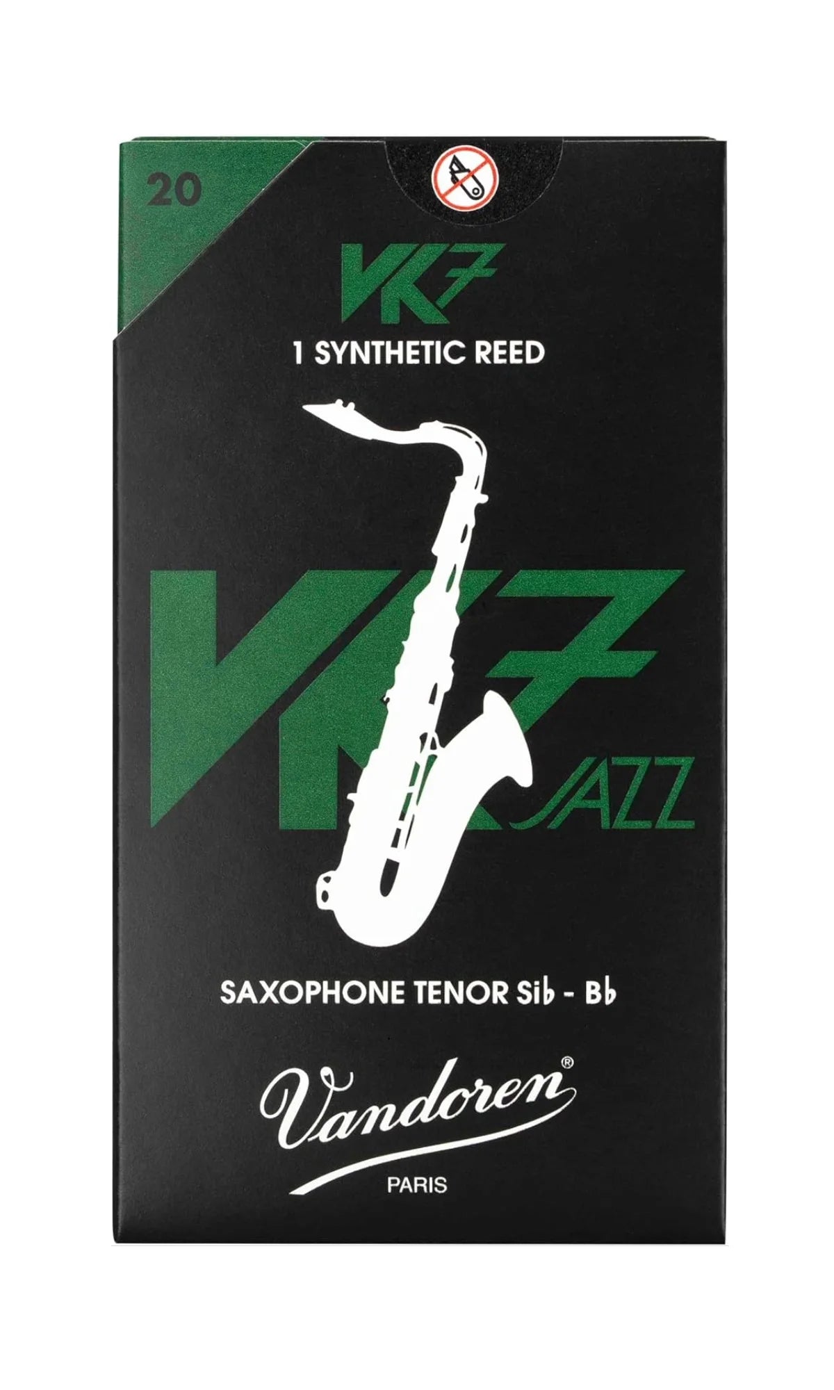 Caña Vandoren VK7 SVK72220 para Saxofón Tenor 20- Sintética