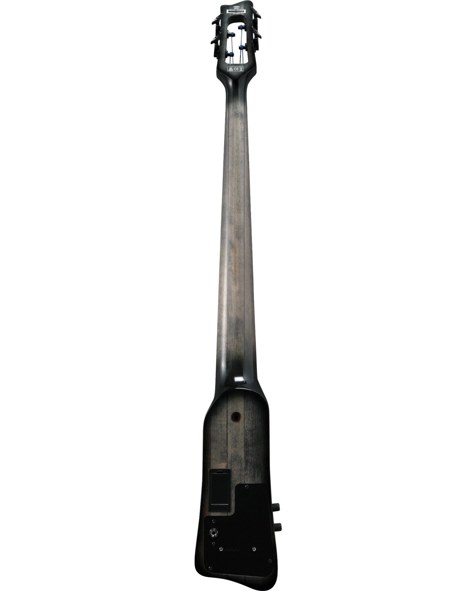 Contrabajo Eléctrico Ibanez Upright Bass UB804-BUL Entintado Negro/Sombreado Negro con Funda y Atril