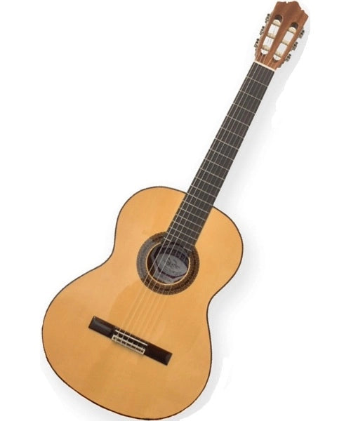 Guitarra Clásica La Valenciana LVCG-4000 NT Abeto Sapelly