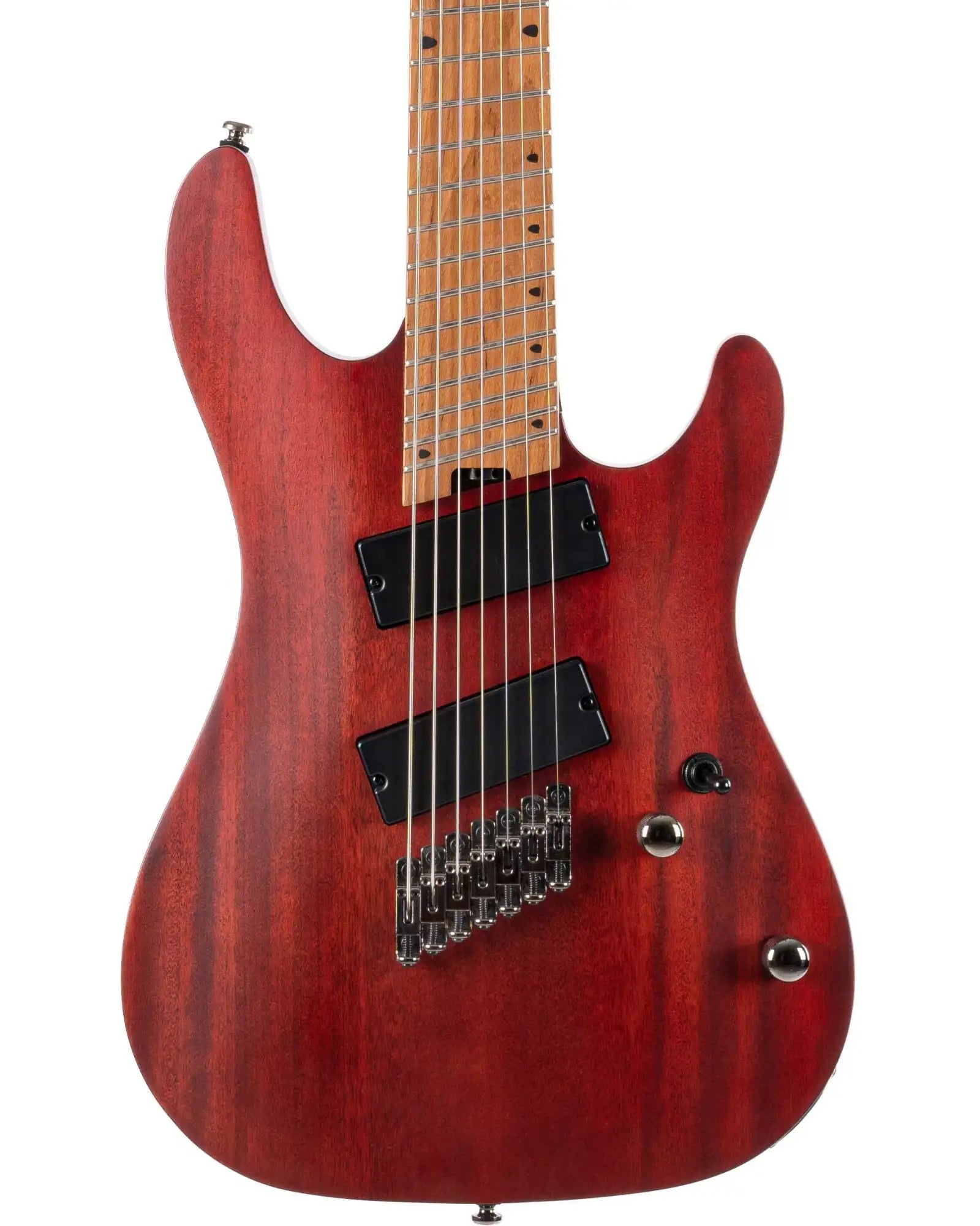 Guitarra Eléctrica Cort KX307MS OPM Caoba Mate de 7 Cuerdas