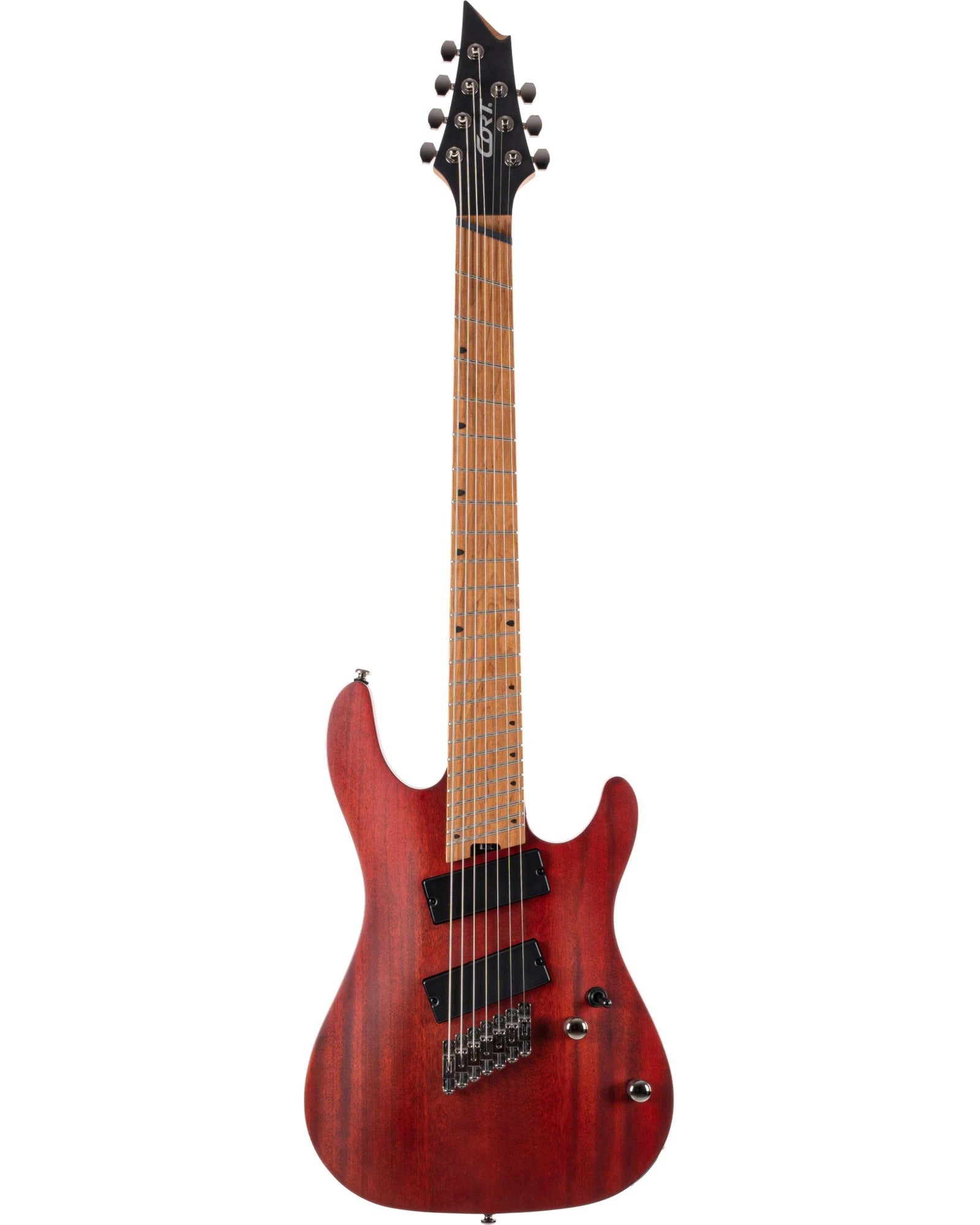 Guitarra Eléctrica Cort KX307MS OPM Caoba Mate de 7 Cuerdas