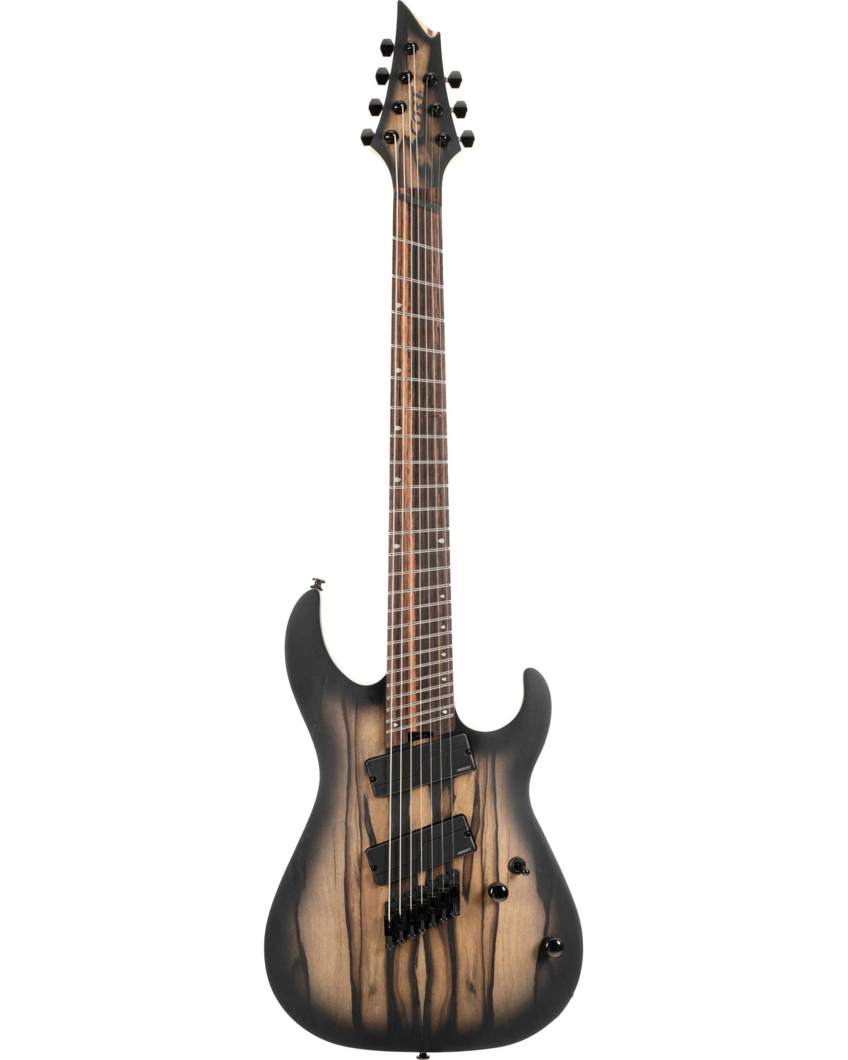 Guitarra Eléctrica Cort KX507MS NBB Pale Moon Natural/Sombreado Negro Mate de 7 Cuerdas