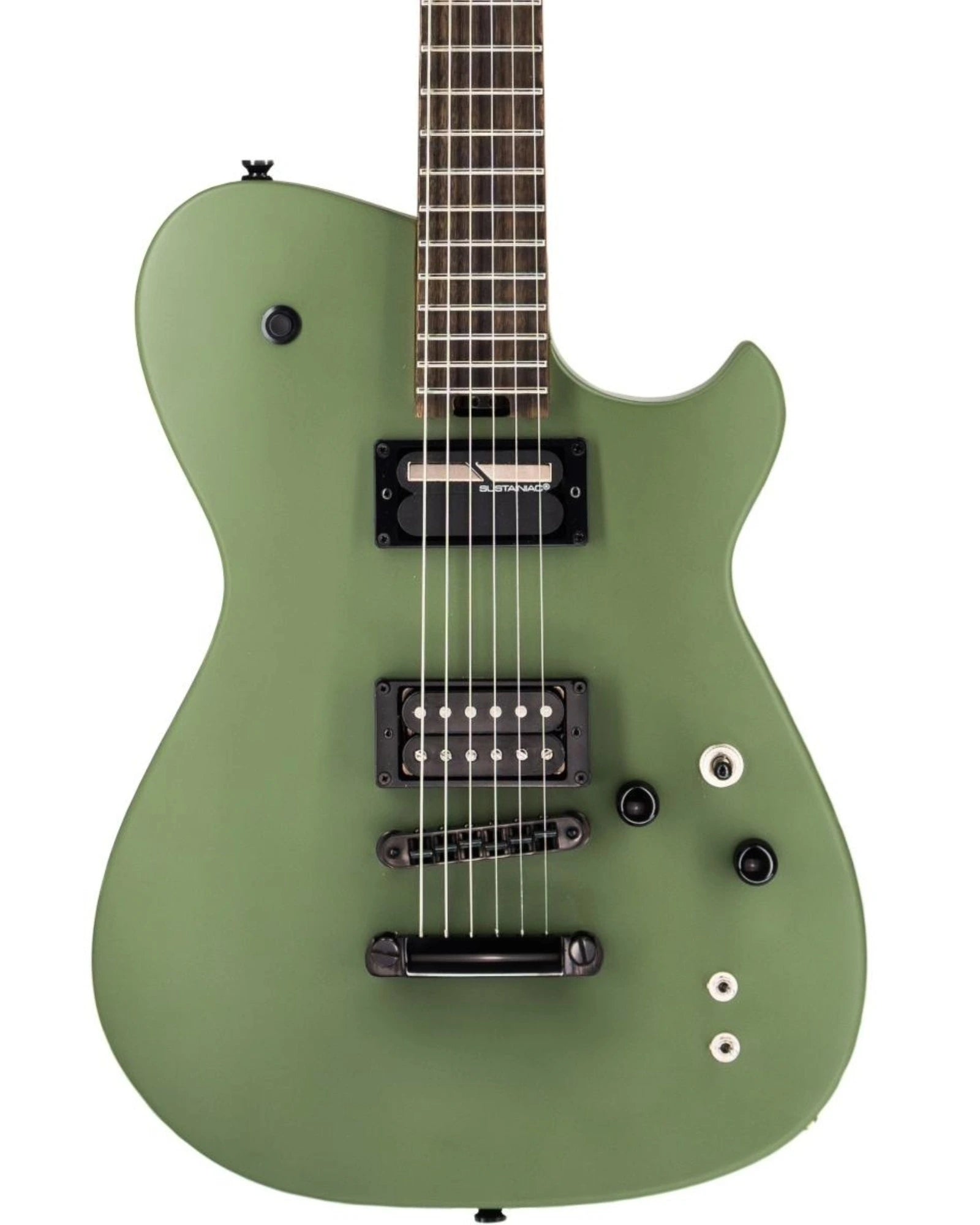 Guitarra Eléctrica Cort Meta MBM-2H-B-SUS SOG Verde Olivo Mate Matthew Bellamy