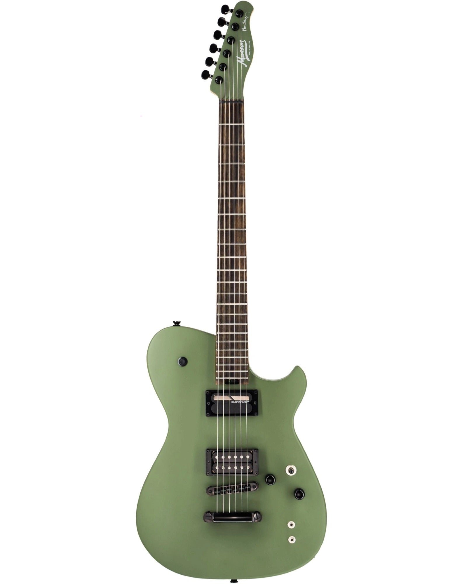 Guitarra Eléctrica Cort Meta MBM-2H-B-SUS SOG Verde Olivo Mate Matthew Bellamy