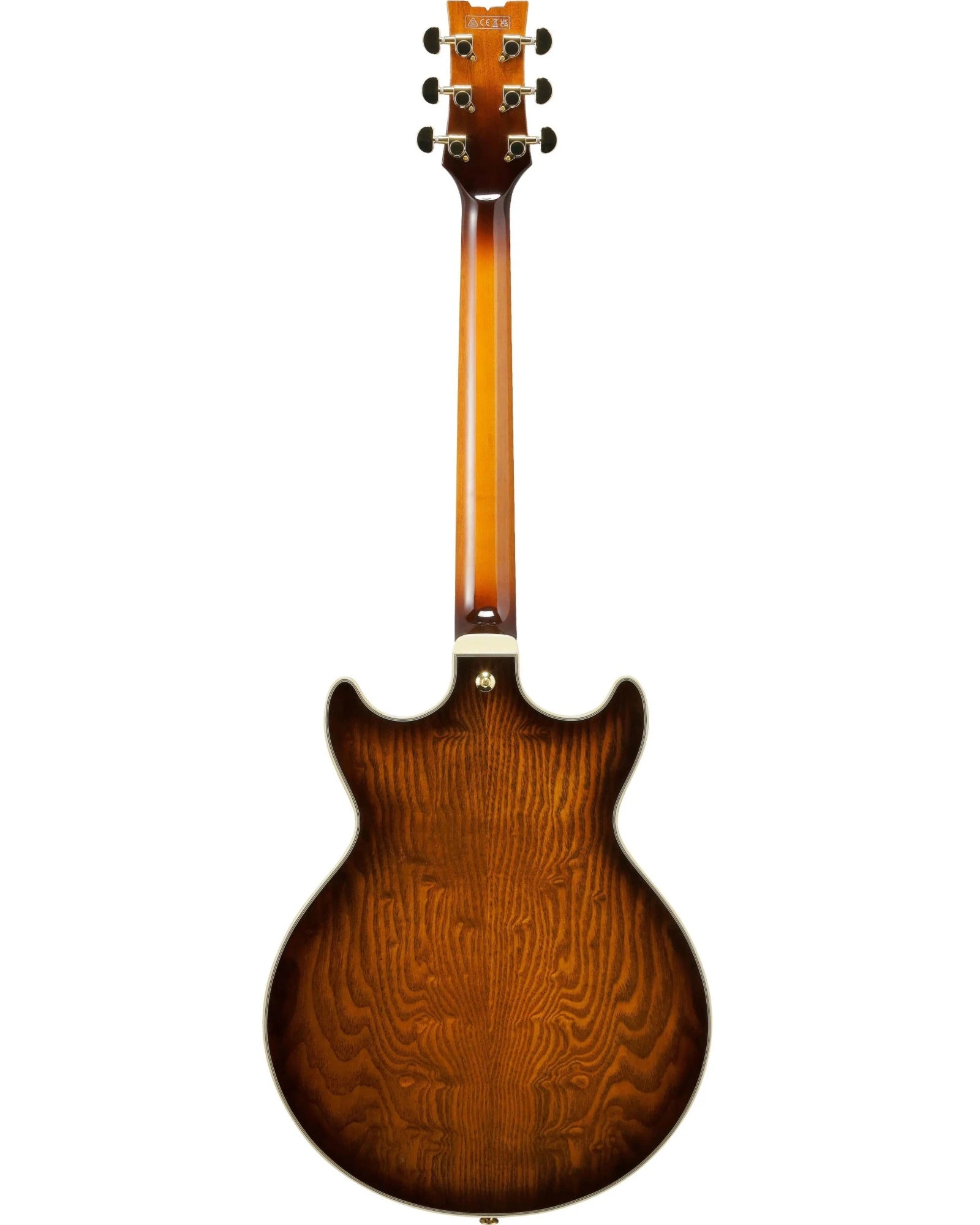 Guitarra Eléctrica Ibanez Artcore Expressionist AM93QA-VVH Entintado Café/Sombreado Café