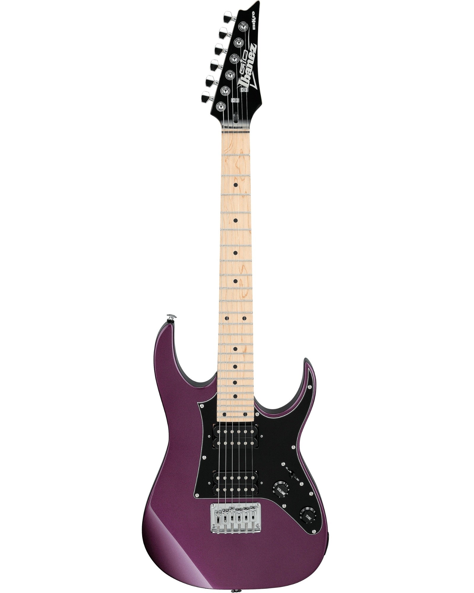 Guitarra Eléctrica Ibanez GRGM21M-MPL Morada miKro