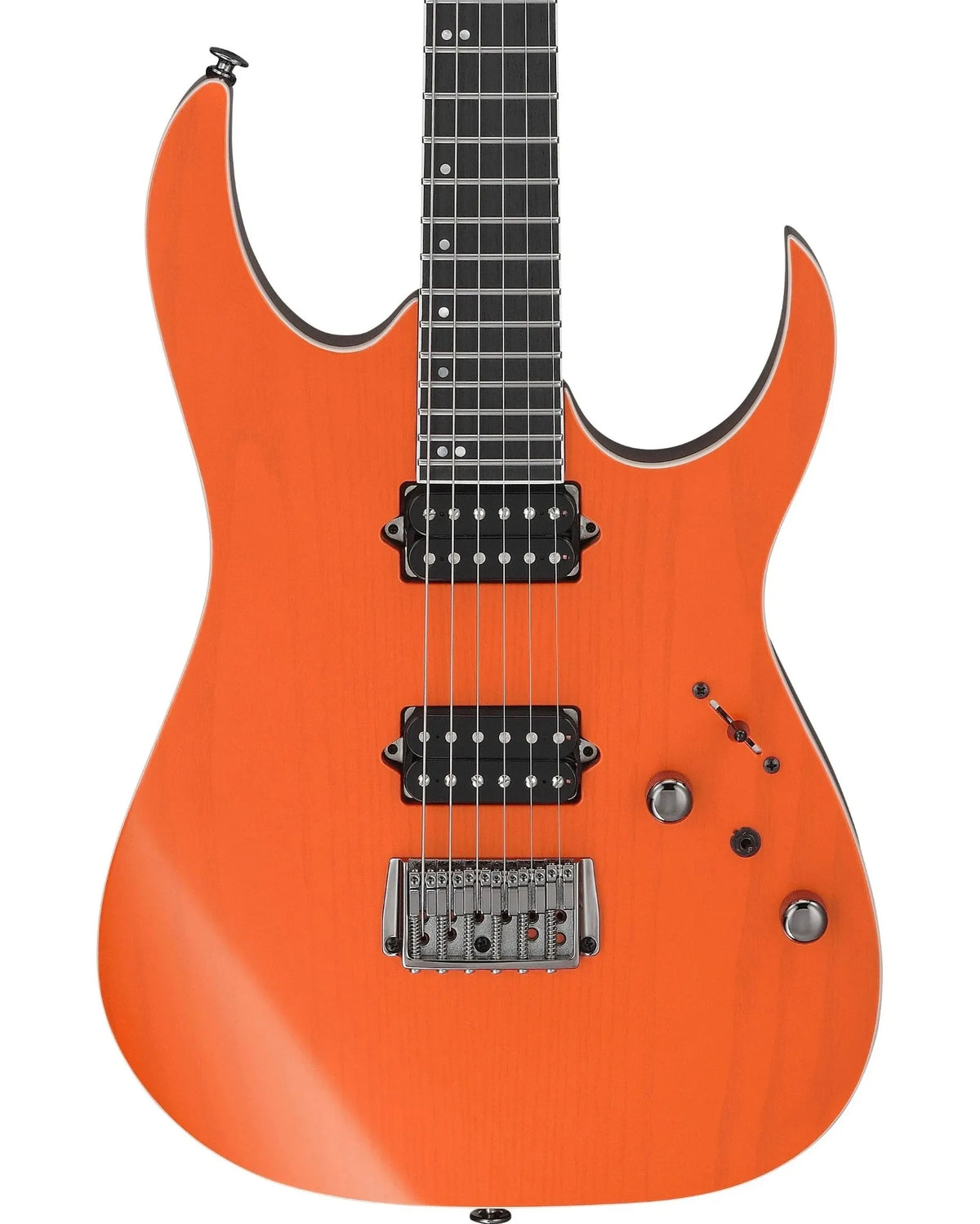 Guitarra Eléctrica Ibanez Prestige RGR5221R-TFR Entintado Anaranjado Fosforecente con Estuche