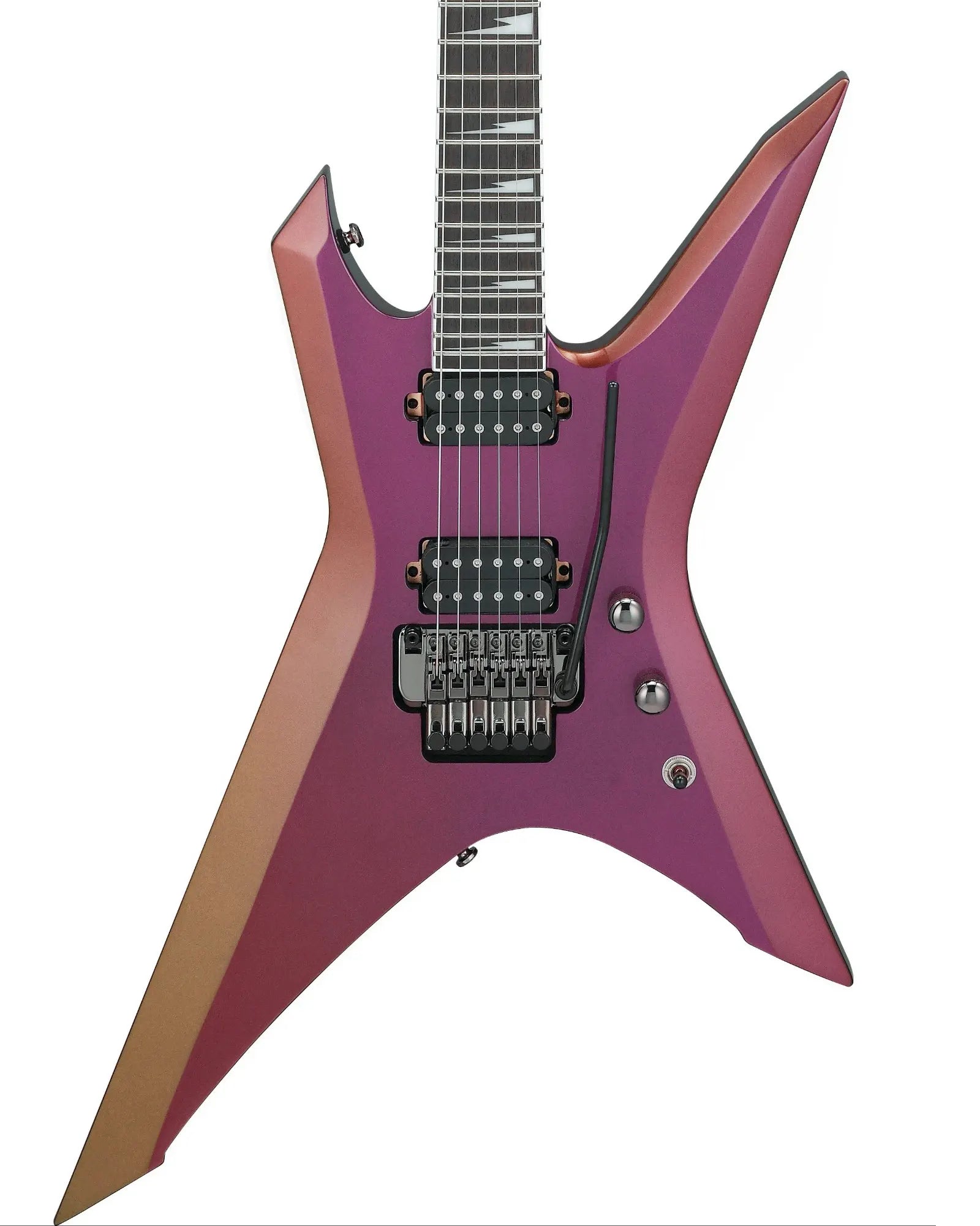 Guitarra Eléctrica Ibanez XPT420DX-RGC Rosa Tornasol con Funda, Serie X