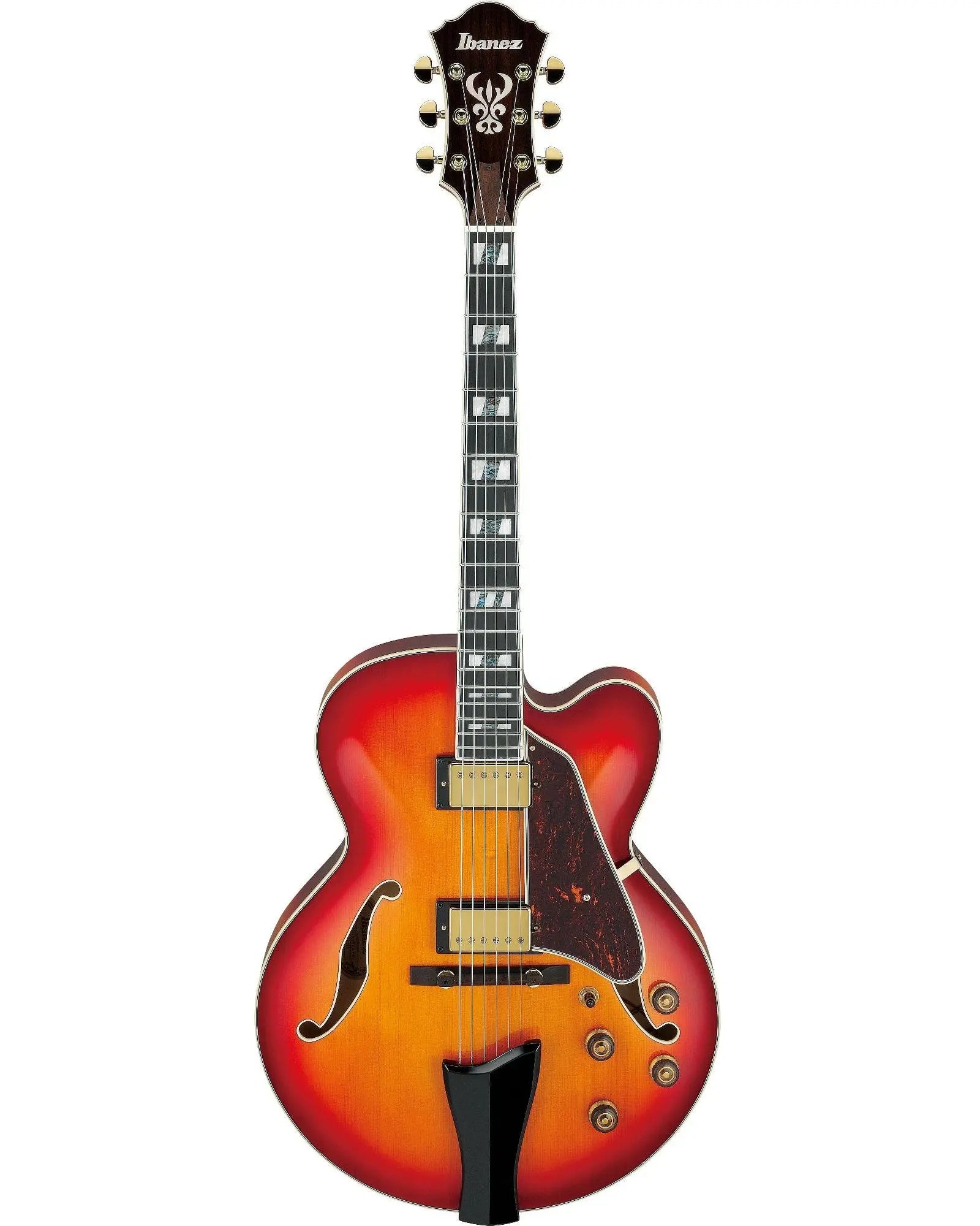 Guitarra Eléctrica Ibanez Artcore Artstar AF115-AWB Entintado Ámbar/Sombreado Rojo con Estuche