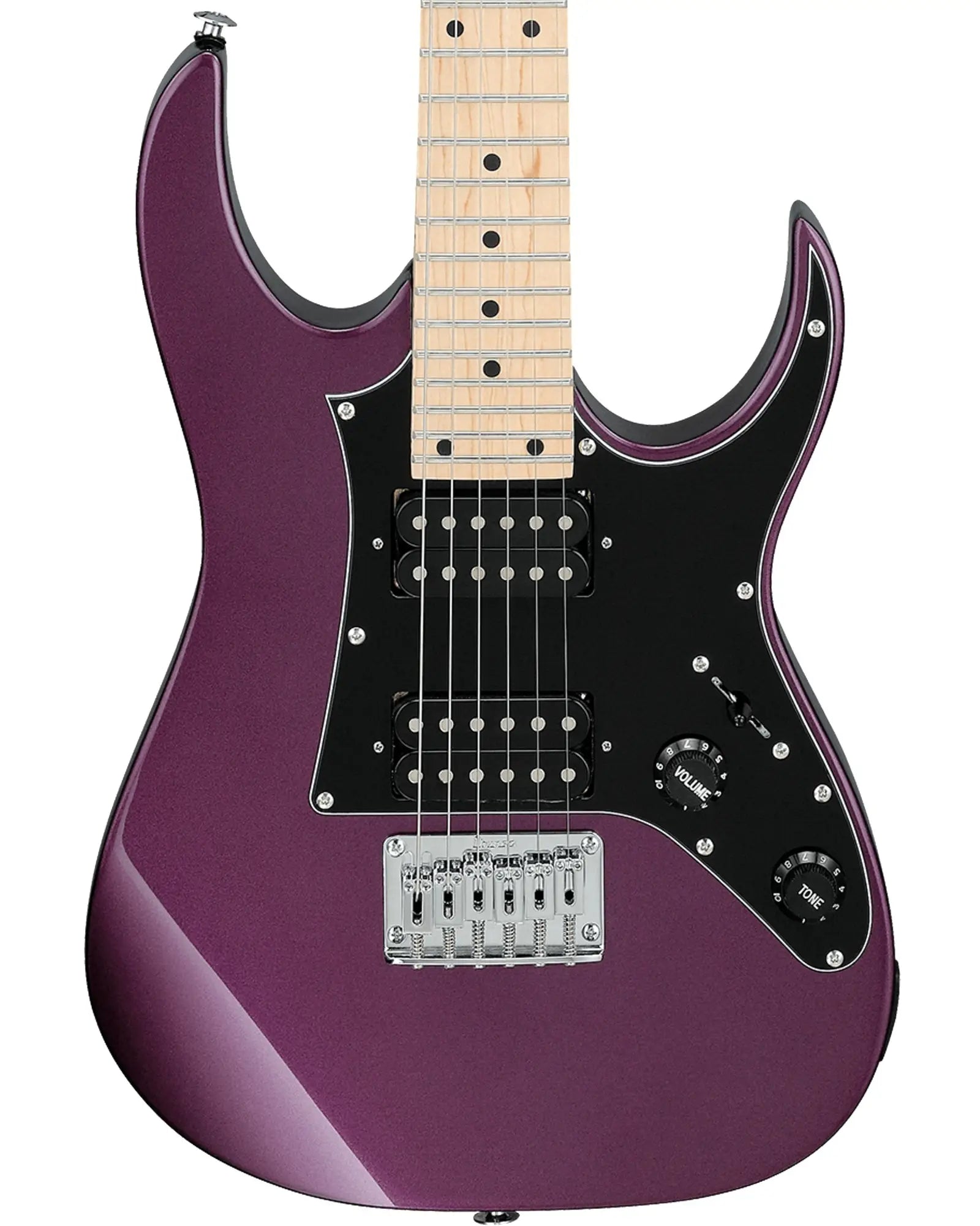 Guitarra Eléctrica Ibanez GRGM21M-MPL Morada miKro