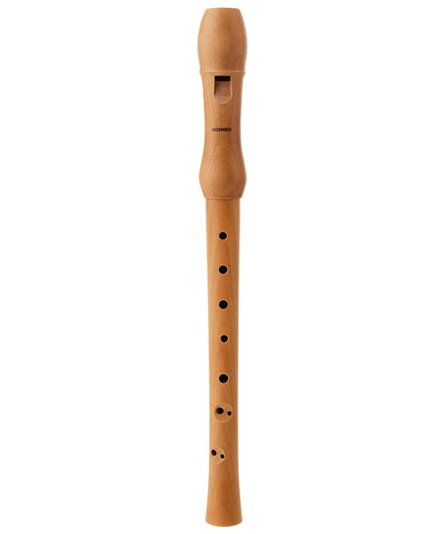 Hohner Flauta Dulce Soprano B9560 Peral Natural con Funda, Línea Música