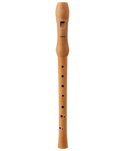 Hohner Flauta Dulce Soprano B9560 Peral Natural con Funda, Línea Música