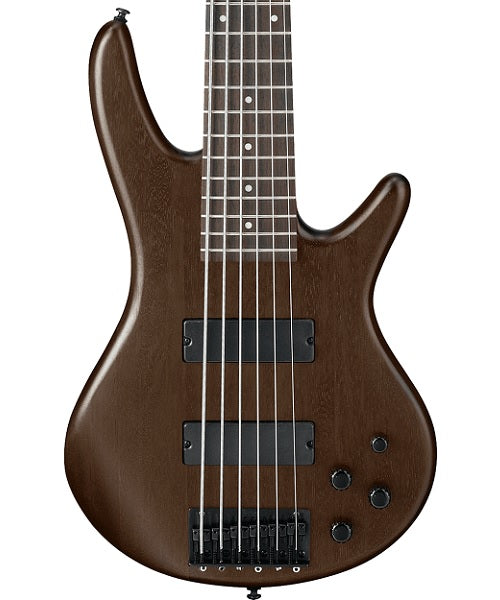 Ibanez Bajo Eléctrico De 6 Cuerdas Nogal GSR206B-WNF, Serie Gio
