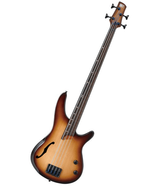 “Exclusiva en Veerkamp Online” Ibanez Bajo Eléctrico Natural/Sombreado Café Mate SRH500F-NNF Fretless, Serie SR Bass Workshop