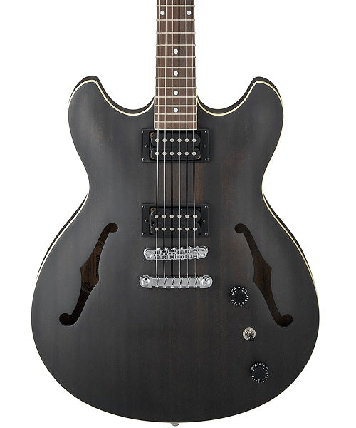 Ibanez Guitarra Eléctrica Negro Transparente Matte AS53-TKF