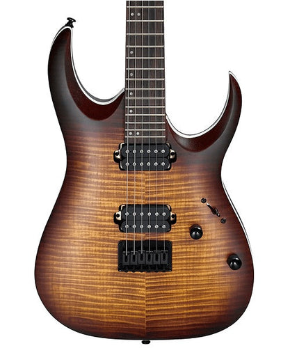 Ibanez Guitarra Eléctrica Café Sombreada RGA42FM-DEF, Serie RGA