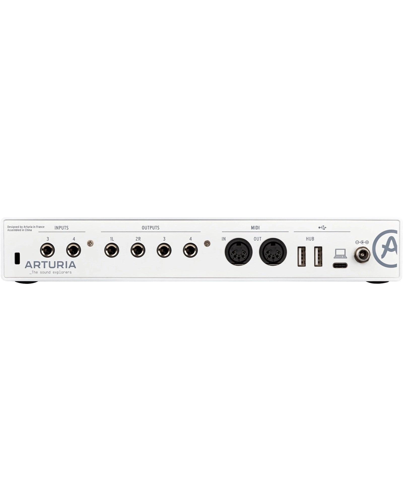 Interfaz de Audio Arturia MiniFuse 4 Blanco