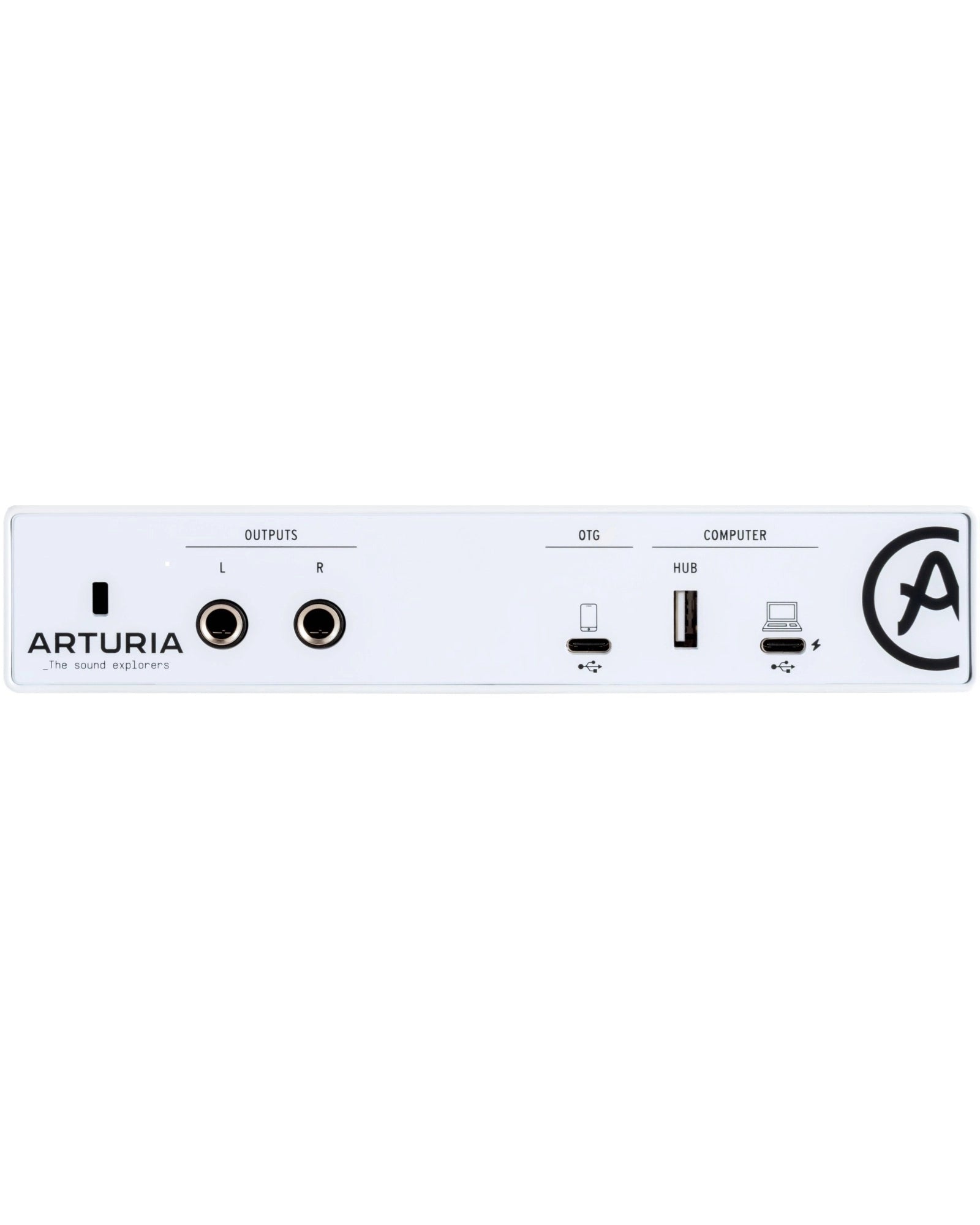 Interfaz de Audio Arturia MiniFuse 2 OTG Blanco