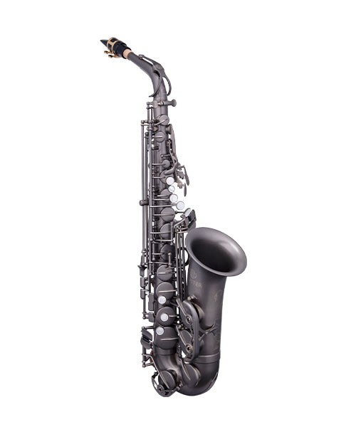 Saxofón Alto Jupiter JAS1100 en Gris Acero con Estuche