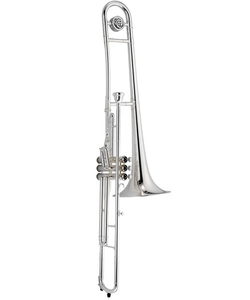 Trombón de Émbolos Jupiter JTB720VSQ en Do-Plateado con Estuche