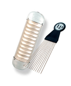 Latin Percussion Multi Güiro de Metal con Raspador LP452