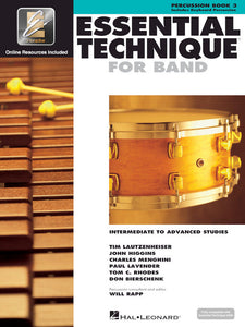 Hal Leonard ESSENTIAL TECHNIQUE FOR BAND WITH EEi: INTERMEDIATE TO ADVANCED STUDIES