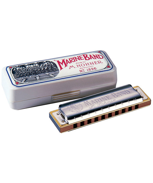Hohner Armónica Diatónica Fa Sostenido Menor Natural M1896476 Marine Band