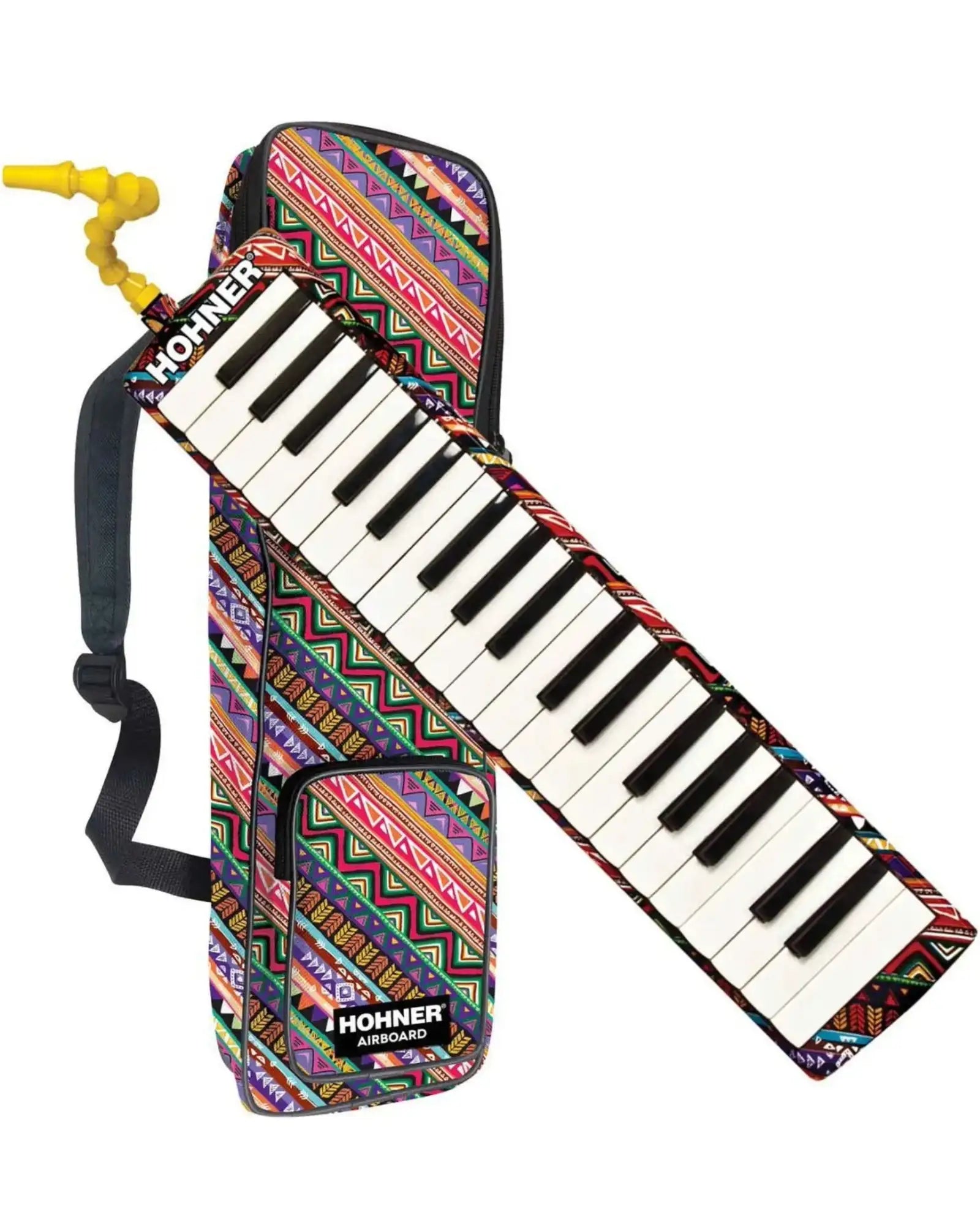 Melódica Hohner C944512 Airboards 37 Multicolor con Estuche