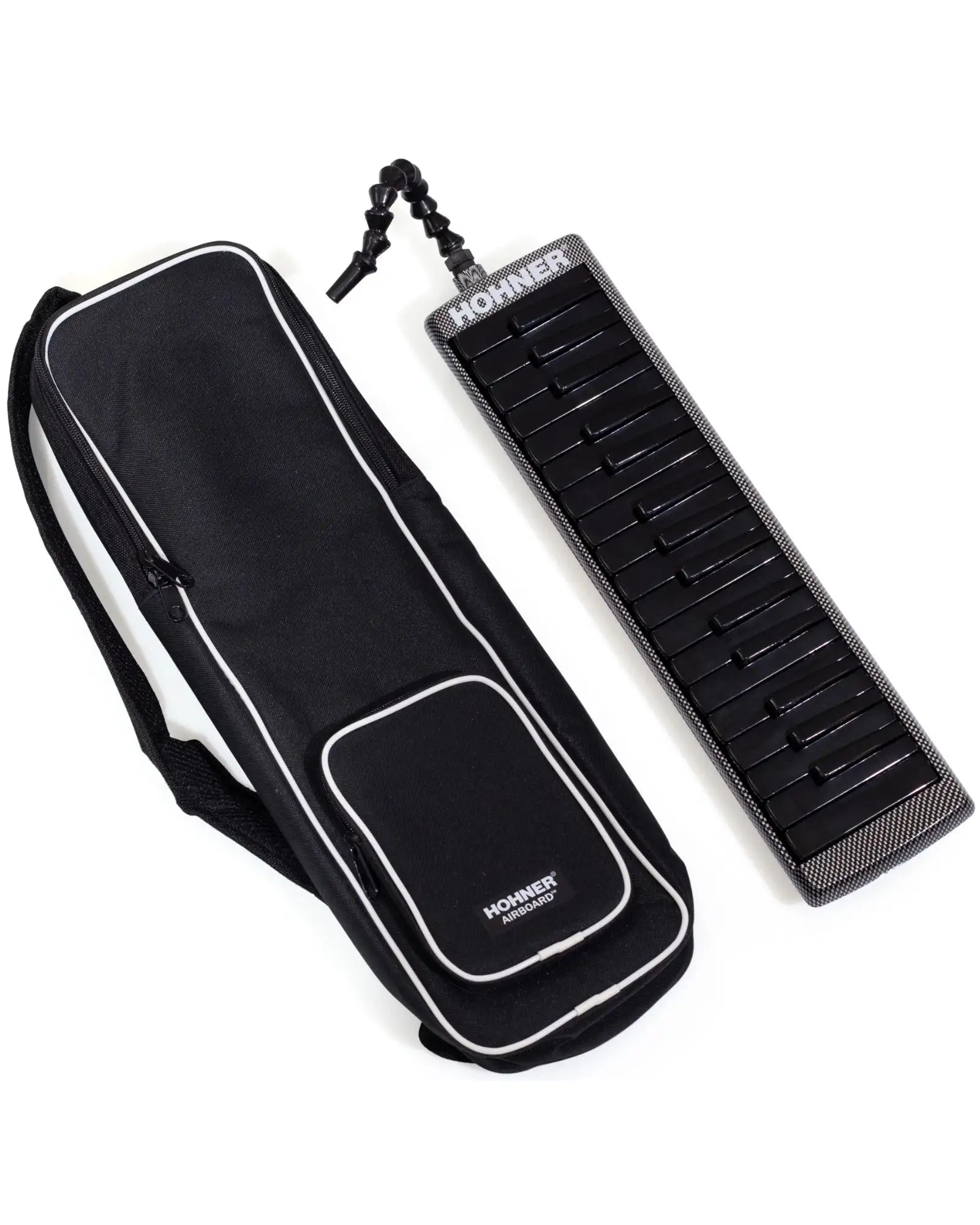 Melódica Hohner C944514 Airboards 37 Negra con Estuche